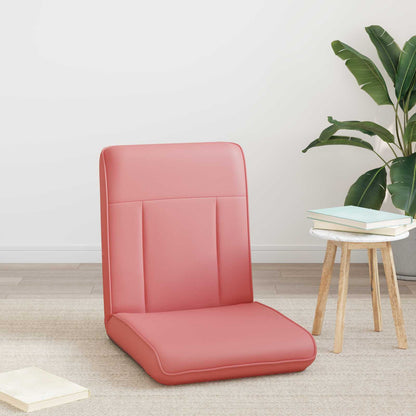 Sedia a pavimento regolabile Rosa Similpelle