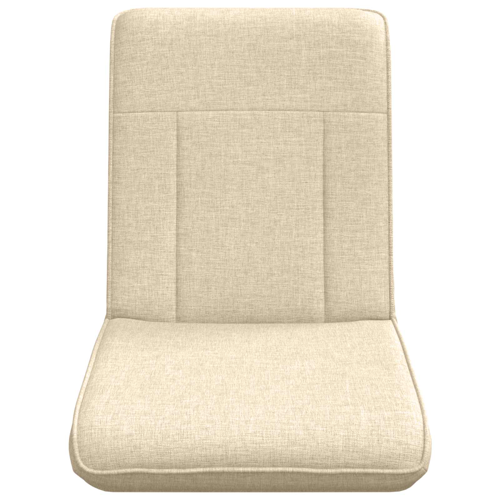Sedia a pavimento regolabile Crema Tessuto | homemem39