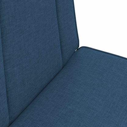 Sedia a pavimento regolabile Blu Tessuto