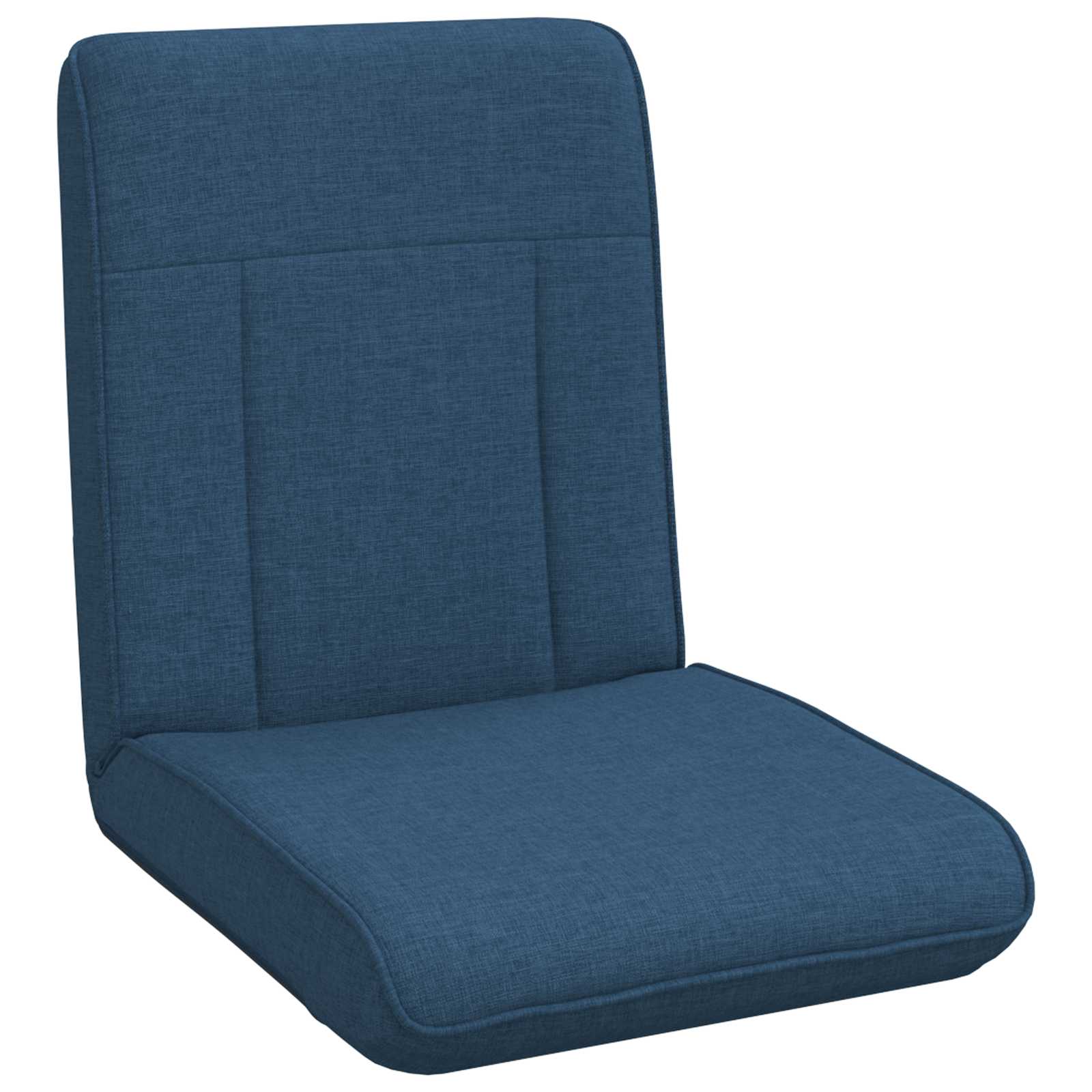 Sedia a pavimento regolabile Blu Tessuto | homemem39