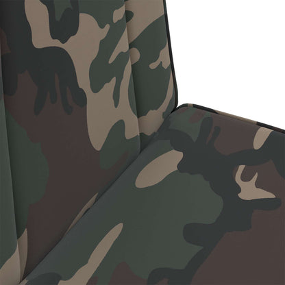 Sedia a pavimento regolabile Verde militare Tessuto | homemem39