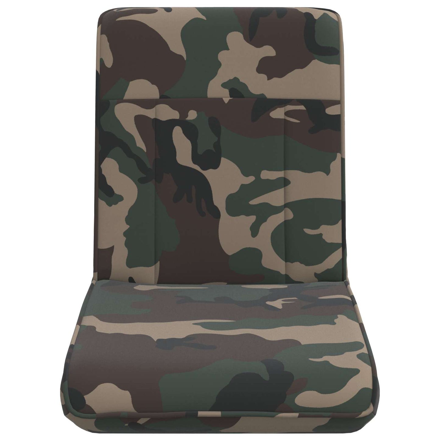 Sedia a pavimento regolabile Verde militare Tessuto | homemem39