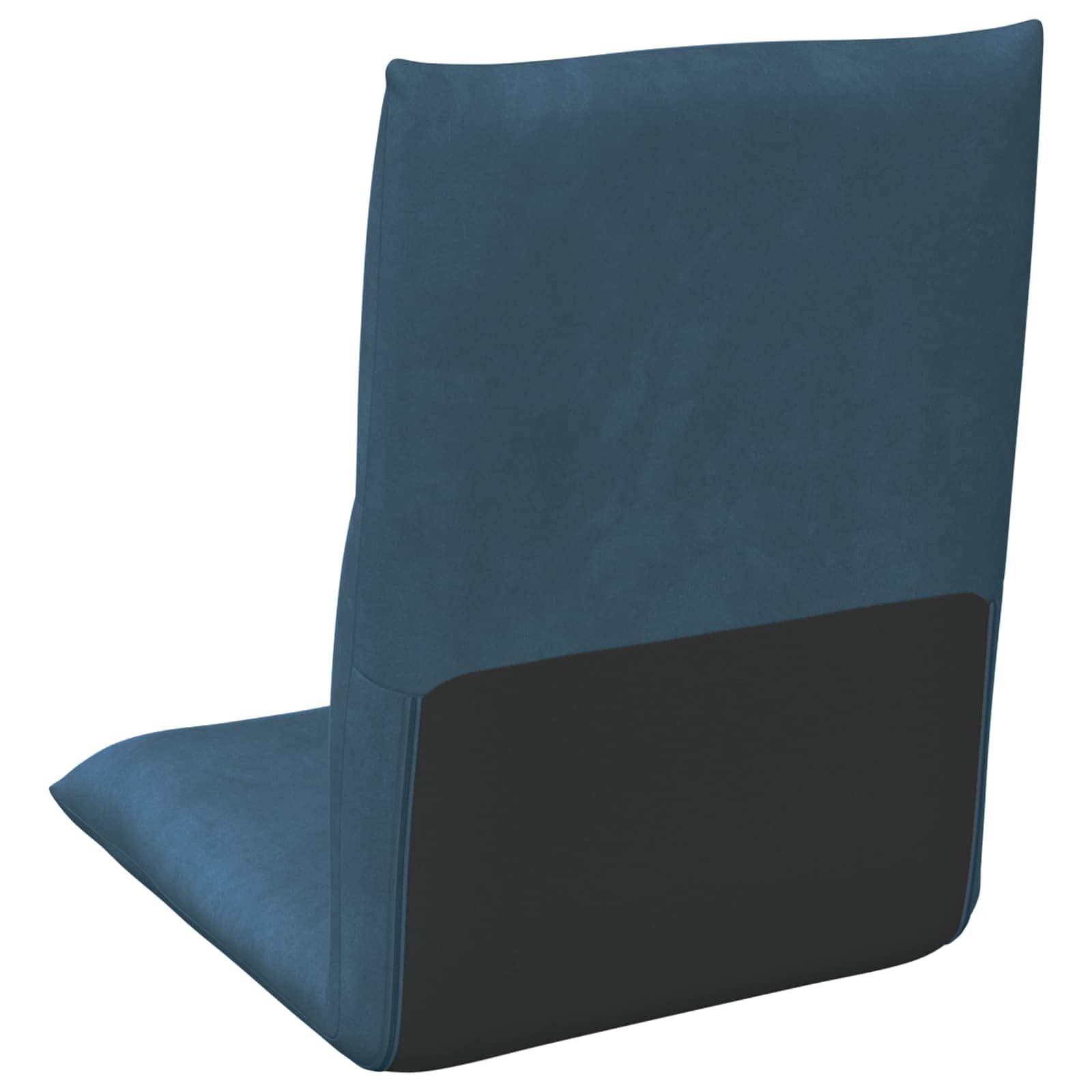 Sedia a pavimento regolabile Blu Velluto | homemem39