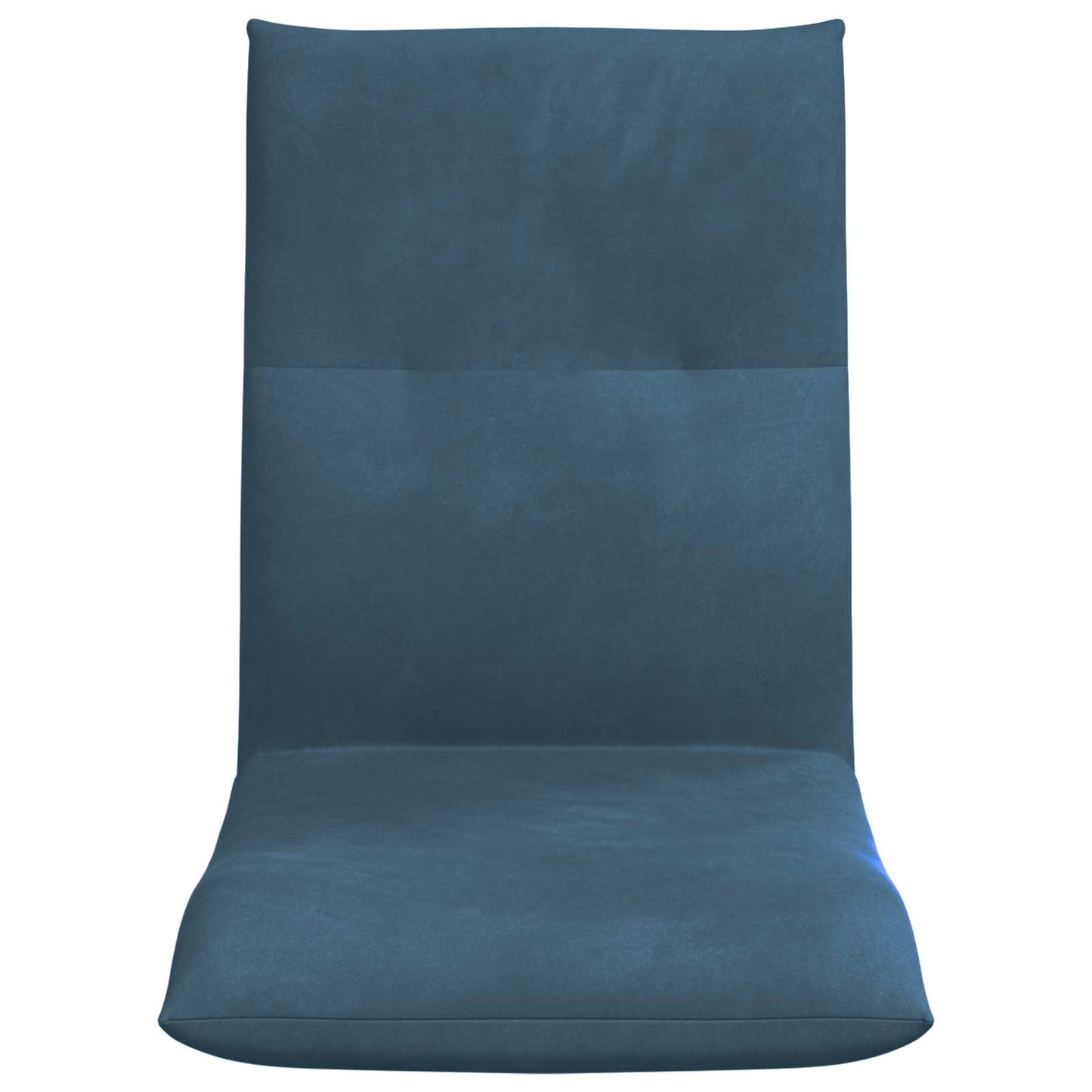 Sedia a pavimento regolabile Blu Velluto | homemem39