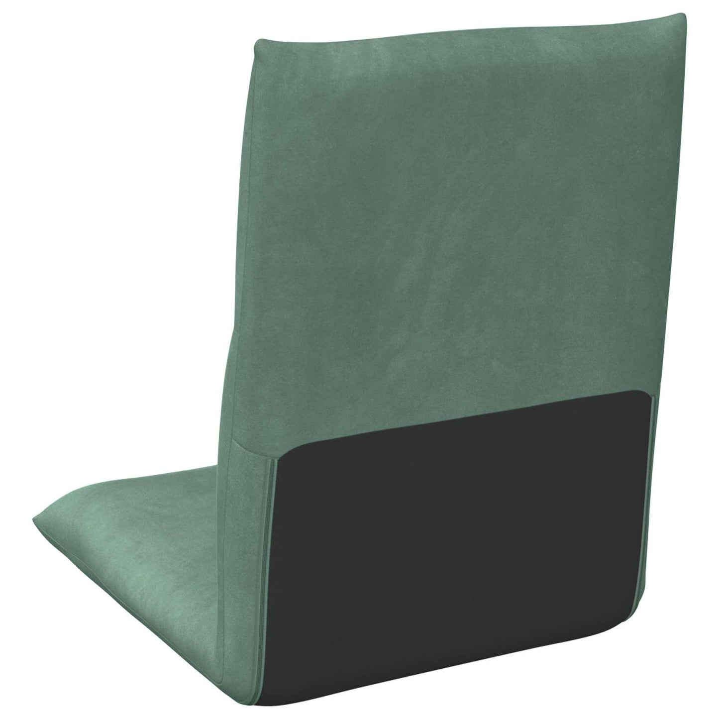 Sedia a pavimento regolabile Verde Mare Velluto | homemem39