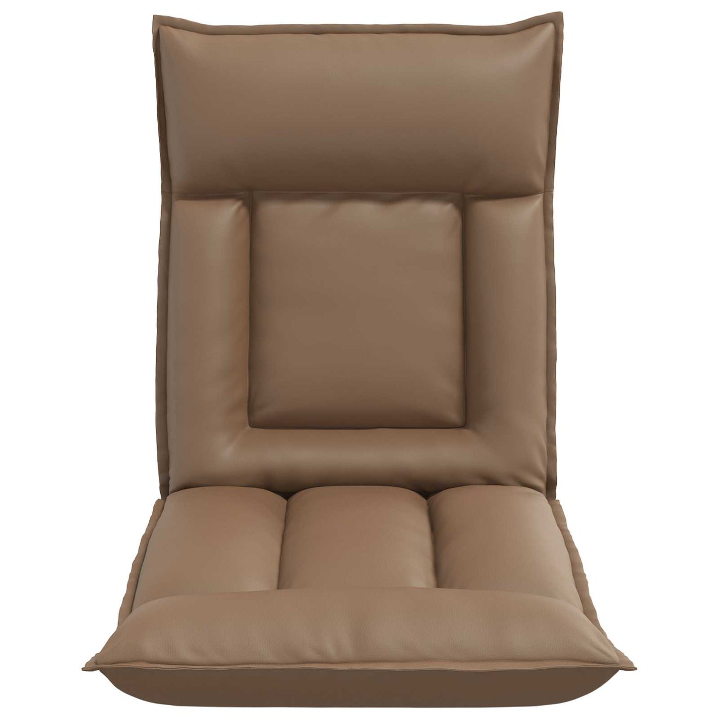 Sedia a pavimento regolabile Cappuccino Similpelle | homemem39