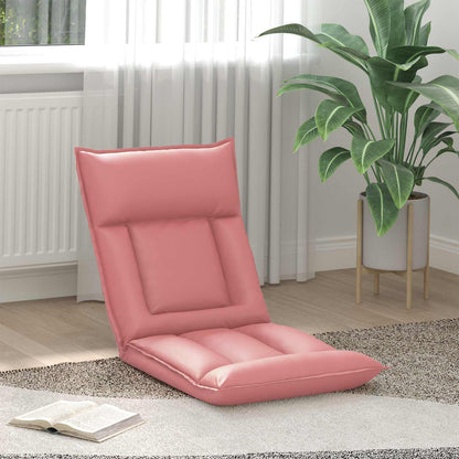 Sedia a pavimento regolabile Rosa Similpelle