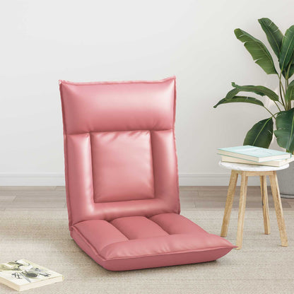 Sedia a pavimento regolabile Rosa Similpelle