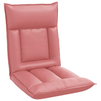 Sedia a pavimento regolabile Rosa Similpelle