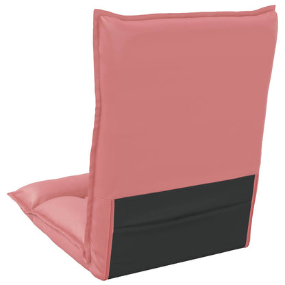Sedia a pavimento regolabile Rosa Similpelle