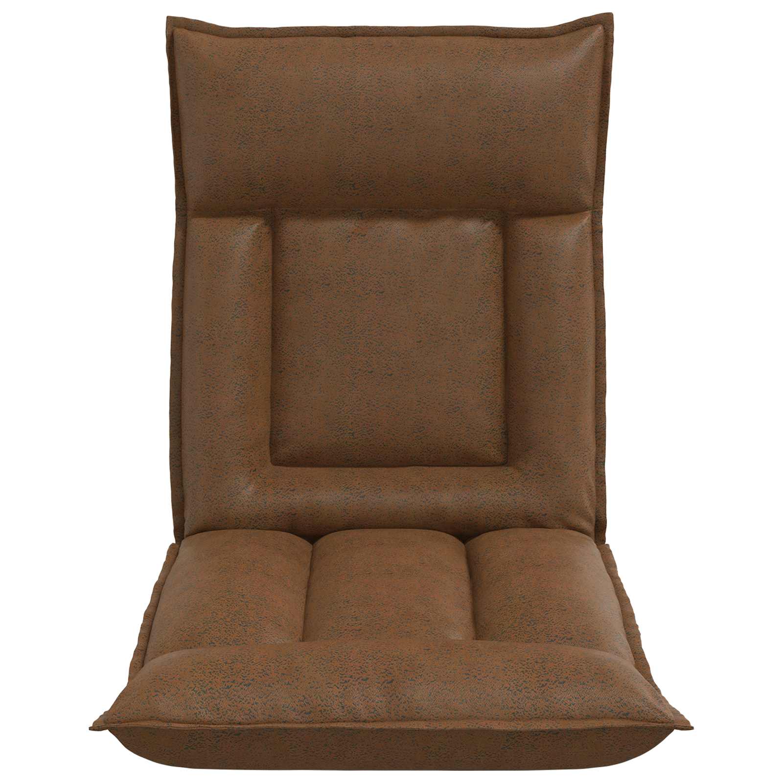 Sedia da Pavimento Marrone 55 x 61 x 70 cm Tessuto | homemem39