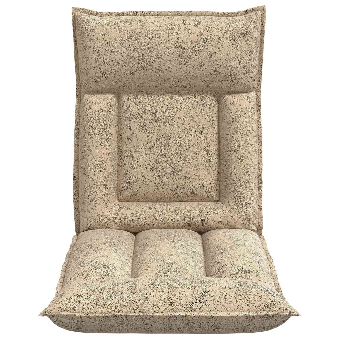 Sedia da Pavimento Grigio chiaro 55 x 61 x 70 cm Tessuto | homemem39