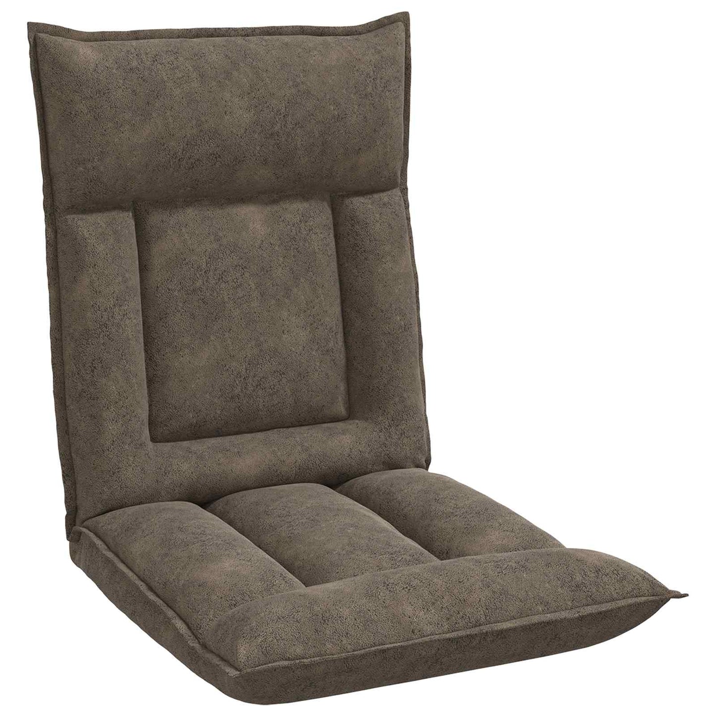 Sedia da Pavimento Grigio scuro 55 x 61 x 70 cm Tessuto | homemem39