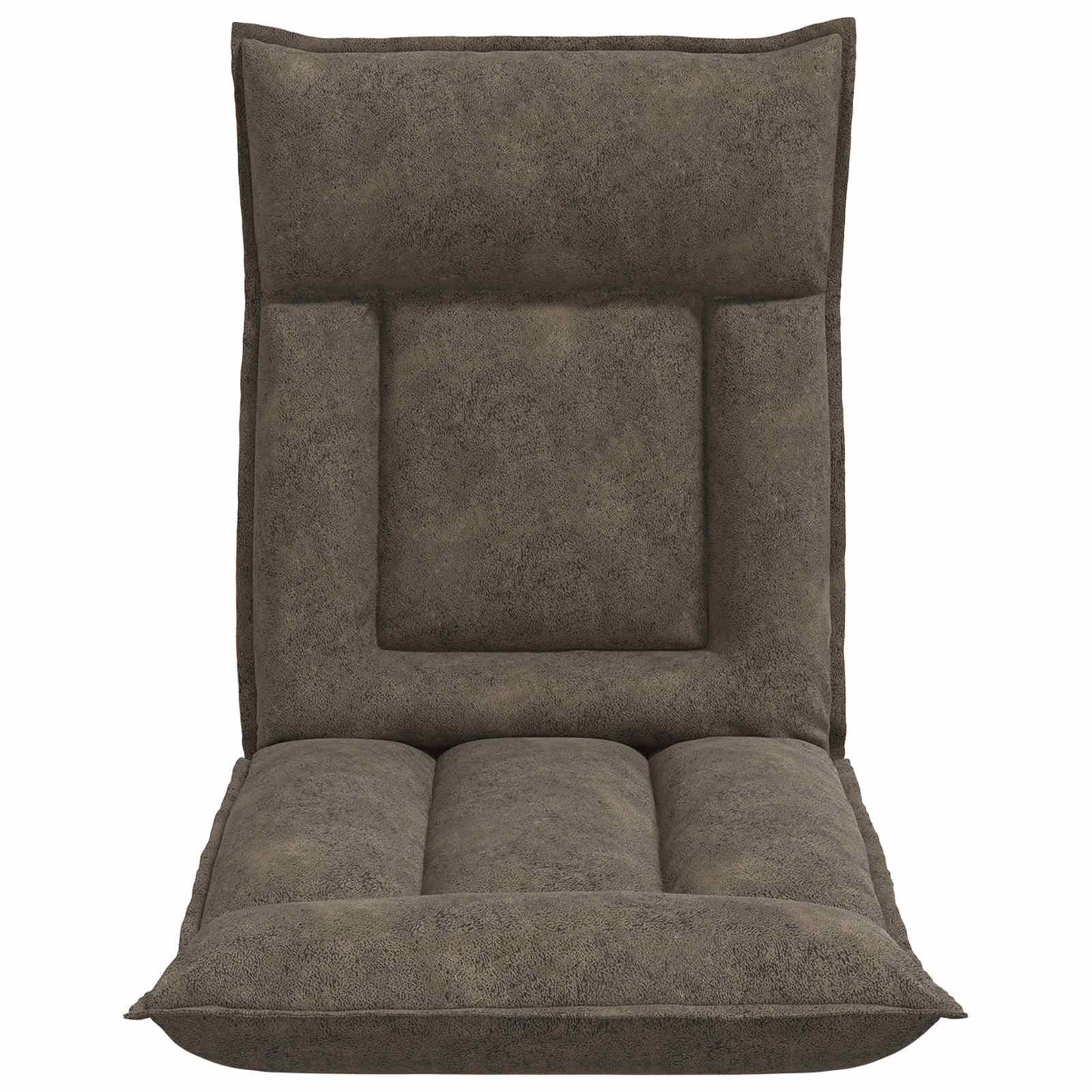 Sedia da Pavimento Grigio scuro 55 x 61 x 70 cm Tessuto | homemem39