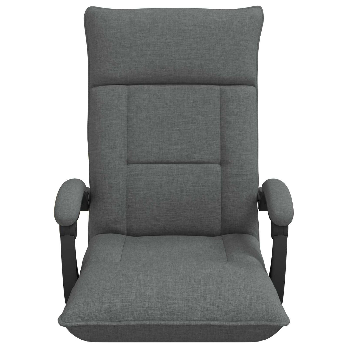 Sedia da Pavimento Grigio scuro 66 x 66 x 80 cm Tessuto | homemem39