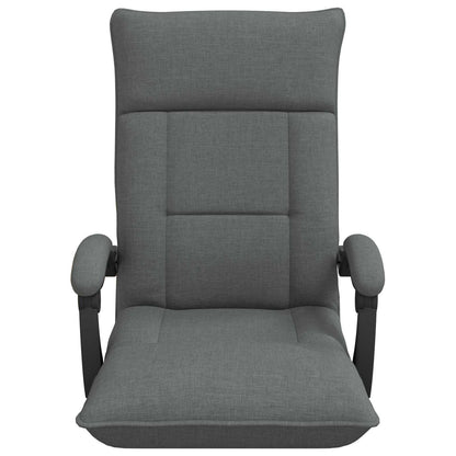 Sedia da Pavimento Grigio scuro 66 x 66 x 80 cm Tessuto | homemem39