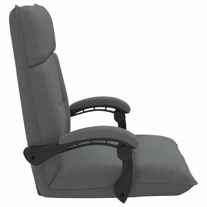 Sedia da Pavimento Grigio scuro 66 x 66 x 80 cm Tessuto | homemem39