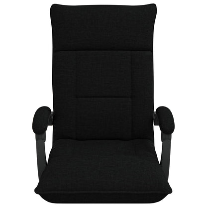 Sedia da Pavimento Nero 66 x 66 x 80 cm Tessuto | homemem39