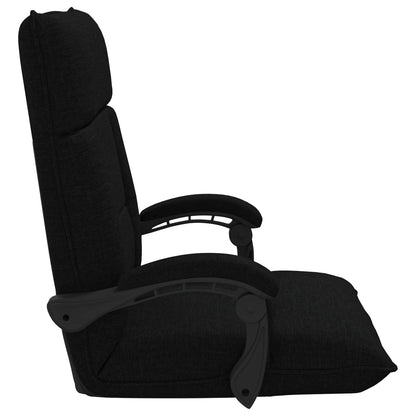 Sedia da Pavimento Nero 66 x 66 x 80 cm Tessuto | homemem39