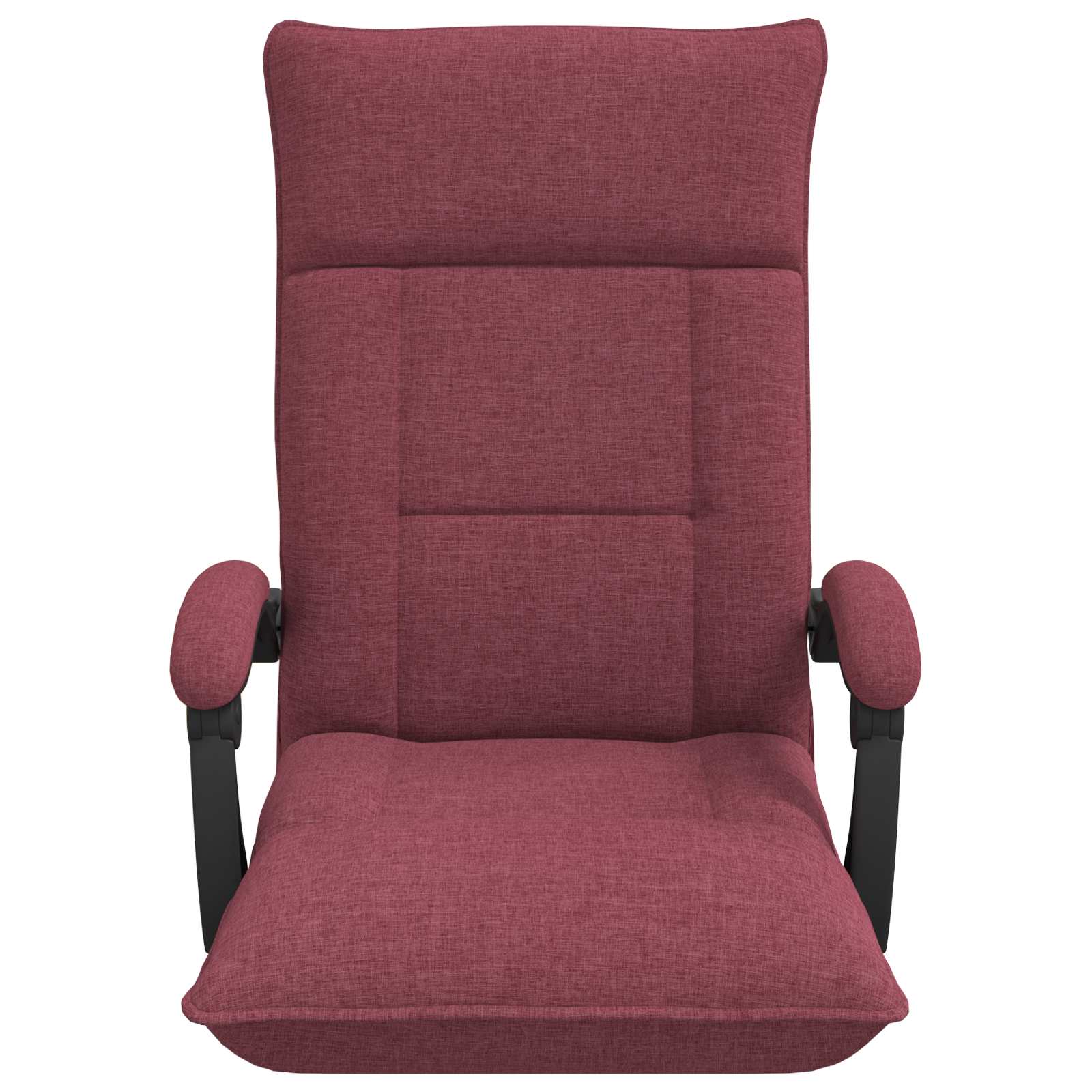 Sedia da Pavimento Rosso Vino 66 x 66 x 80 cm Tessuto | homemem39