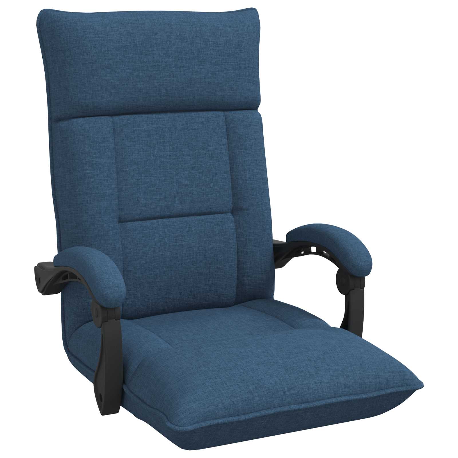 Sedia da Pavimento Blu 66 x 66 x 80 cm Tessuto | homemem39