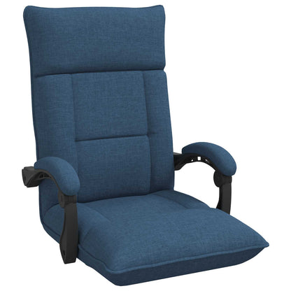 Sedia da Pavimento Blu 66 x 66 x 80 cm Tessuto | homemem39