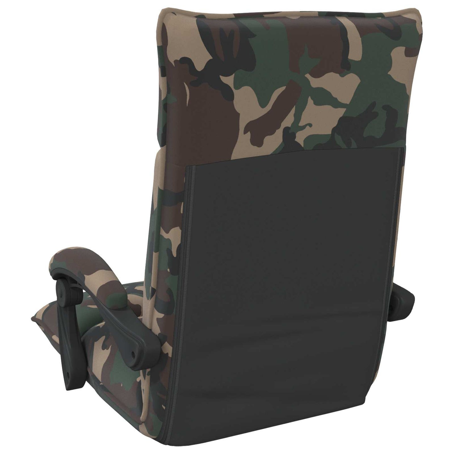 Sedia da Pavimento Verde militare 66 x 66 x 80 cm Tessuto | homemem39