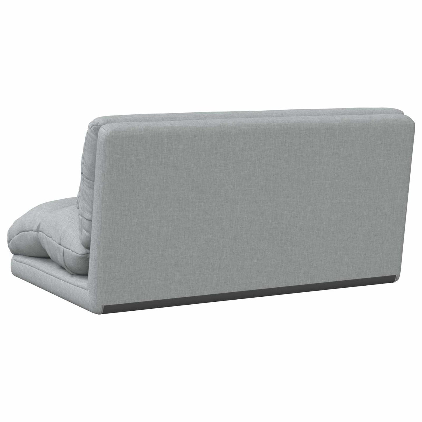 Sedia da Pavimento Grigio chiaro 110 x 82 x 55 cm Tessuto | homemem39