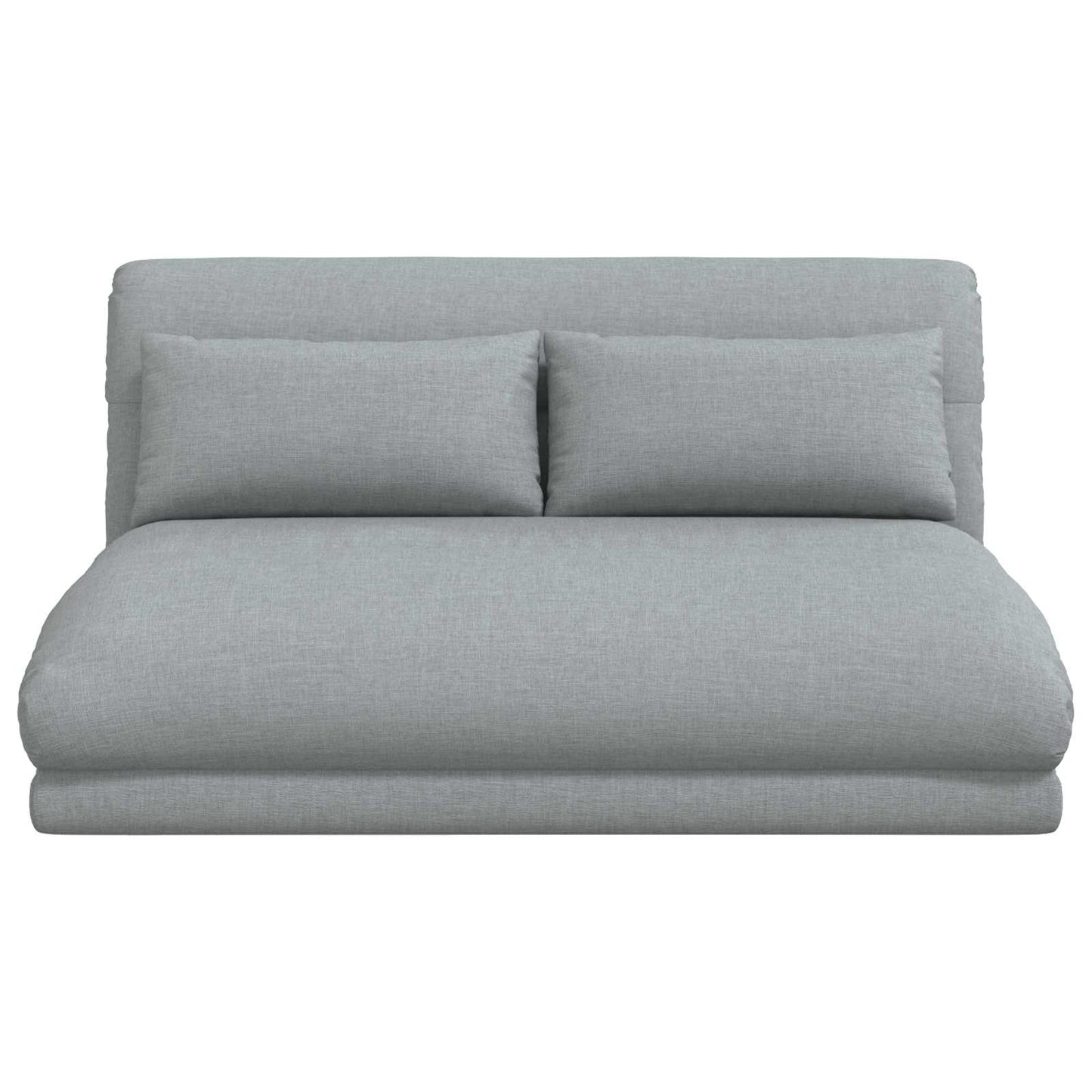 Sedia da Pavimento Grigio chiaro 110 x 82 x 55 cm Tessuto | homemem39