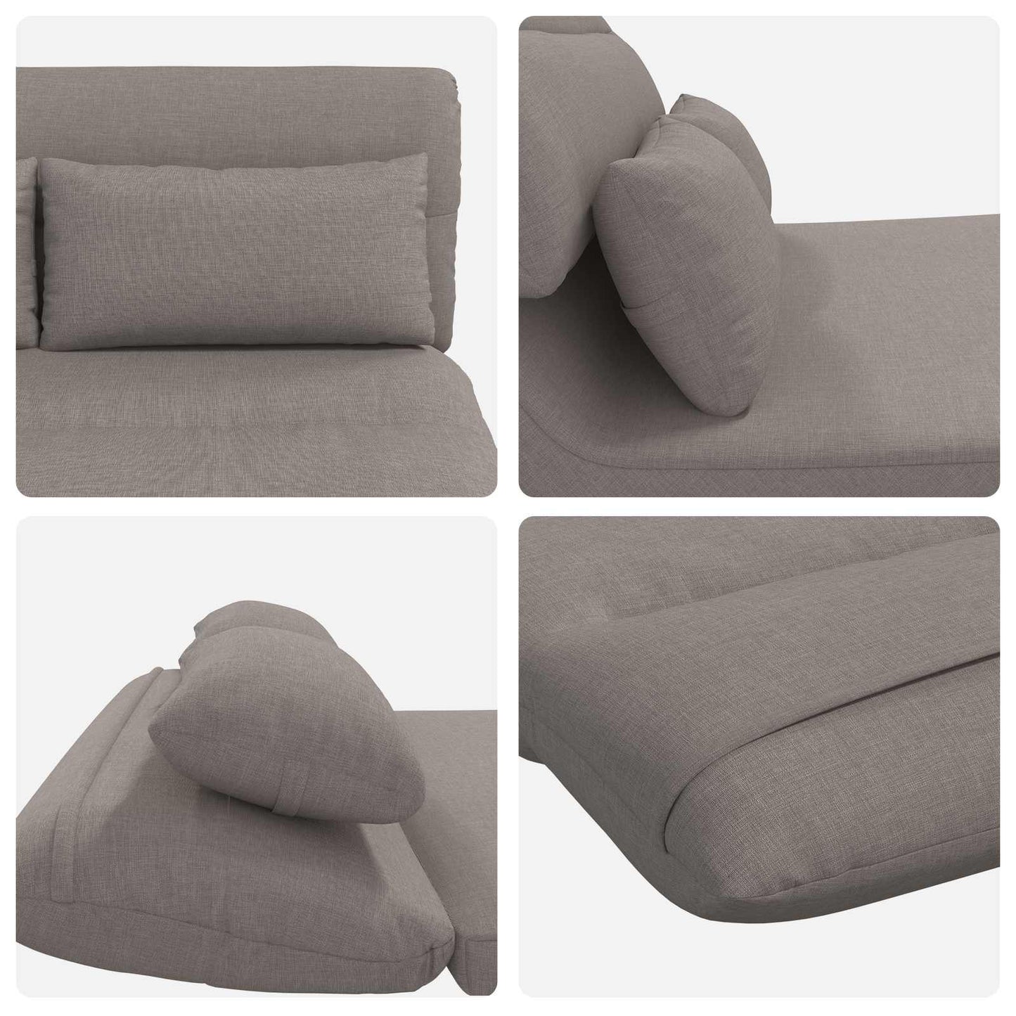 Sedia da Pavimento Talpa 110 x 82 x 55 cm Tessuto | homemem39