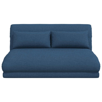 Sedia a pavimento regolabile Blu Tessuto