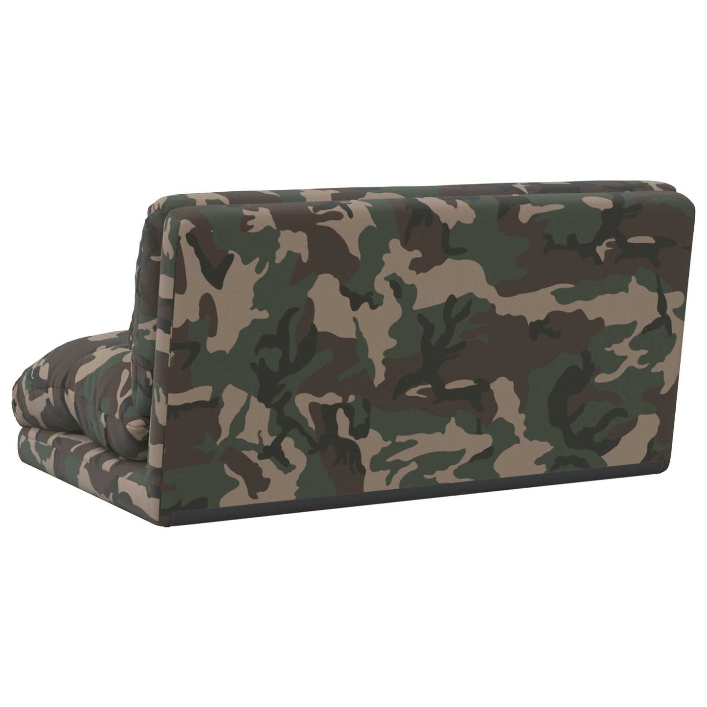 Sedia da Pavimento Verde militare 110 x 82 x 55 cm Tessuto | homemem39