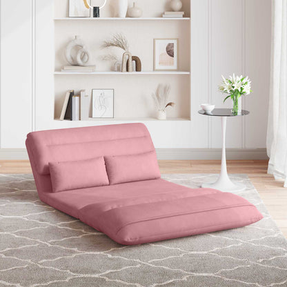 Sedia a pavimento regolabile Rosa Velluto