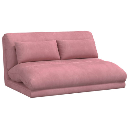 Sedia a pavimento regolabile Rosa Velluto