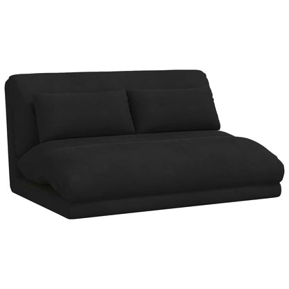 Sedia a pavimento regolabile Nero Velluto