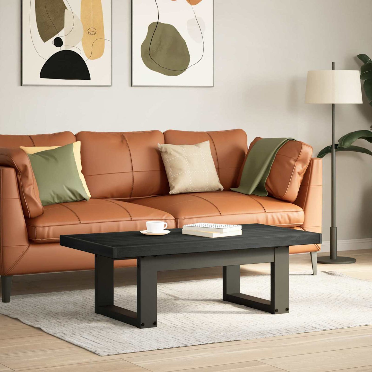 Tavolino da salotto NOAIN Nero 119 x 60 x 40 cm | homemem39