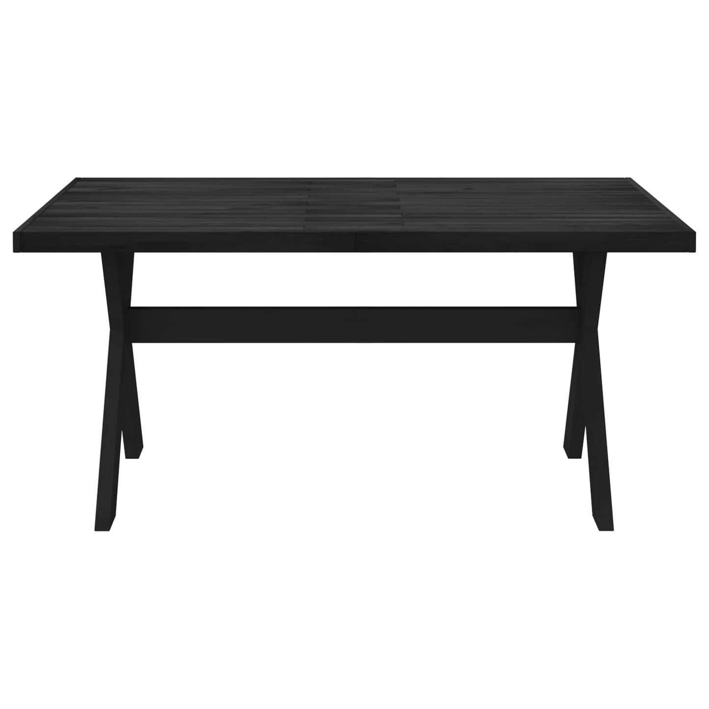 Tavolo da pranzo NOAIN 160 cm Legno Massello di Pino Nero | homemem39