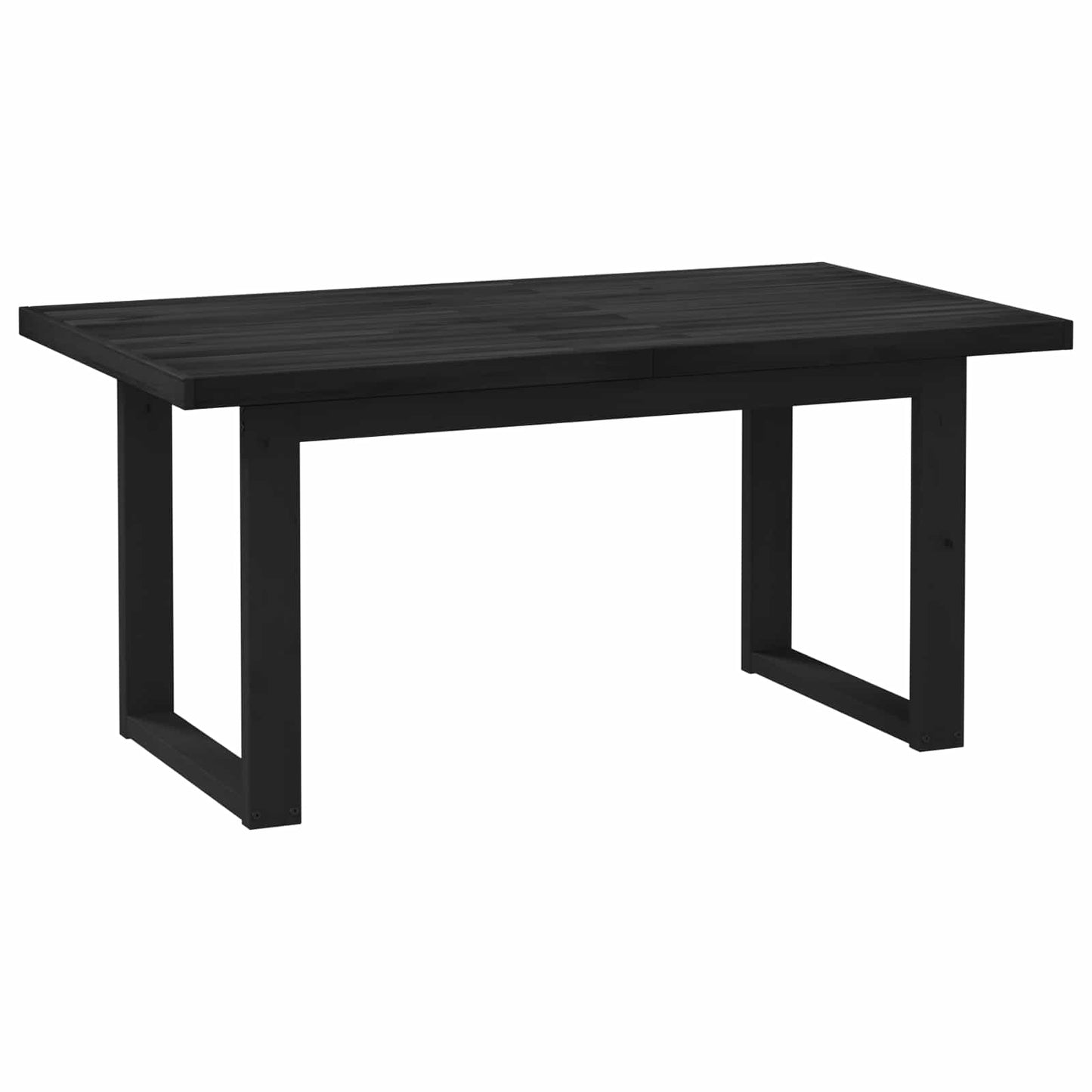 Tavolo da pranzo NOAIN 160 cm Legno Massello di Pino Nero | homemem39
