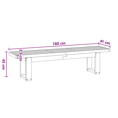 Panchina da pranzo NOAIN 180 x 41 x 45 cm | homemem39