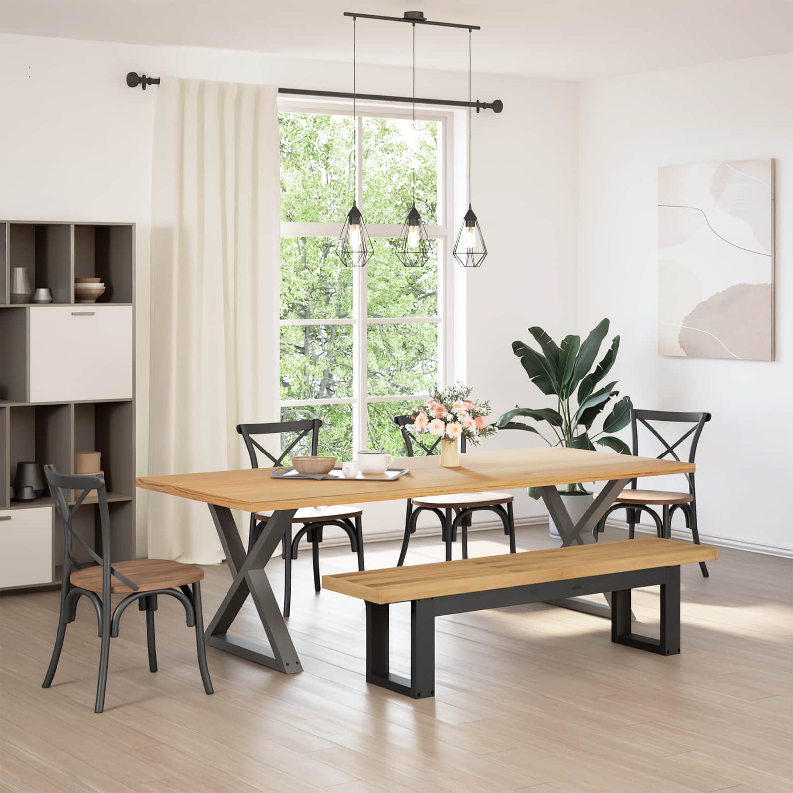 Panchina da pranzo NOAIN 160 x 41 x 45 cm | homemem39