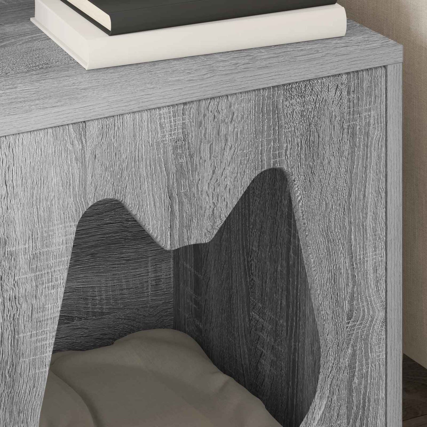 Casa per Gatti Grigio Sonoma 42,5 x 40 x 53,5 cm | homemem39