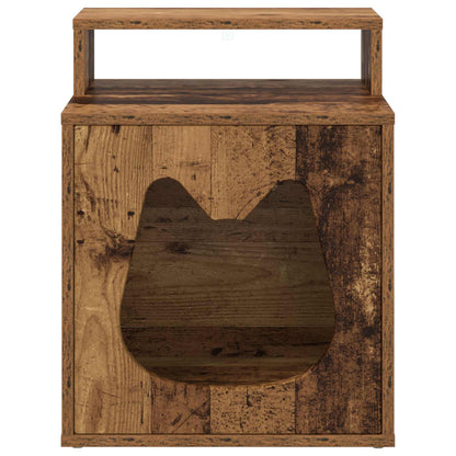 Casa per Gatti Legno vecchio 42,5 x 40 x 53,5 cm | homemem39