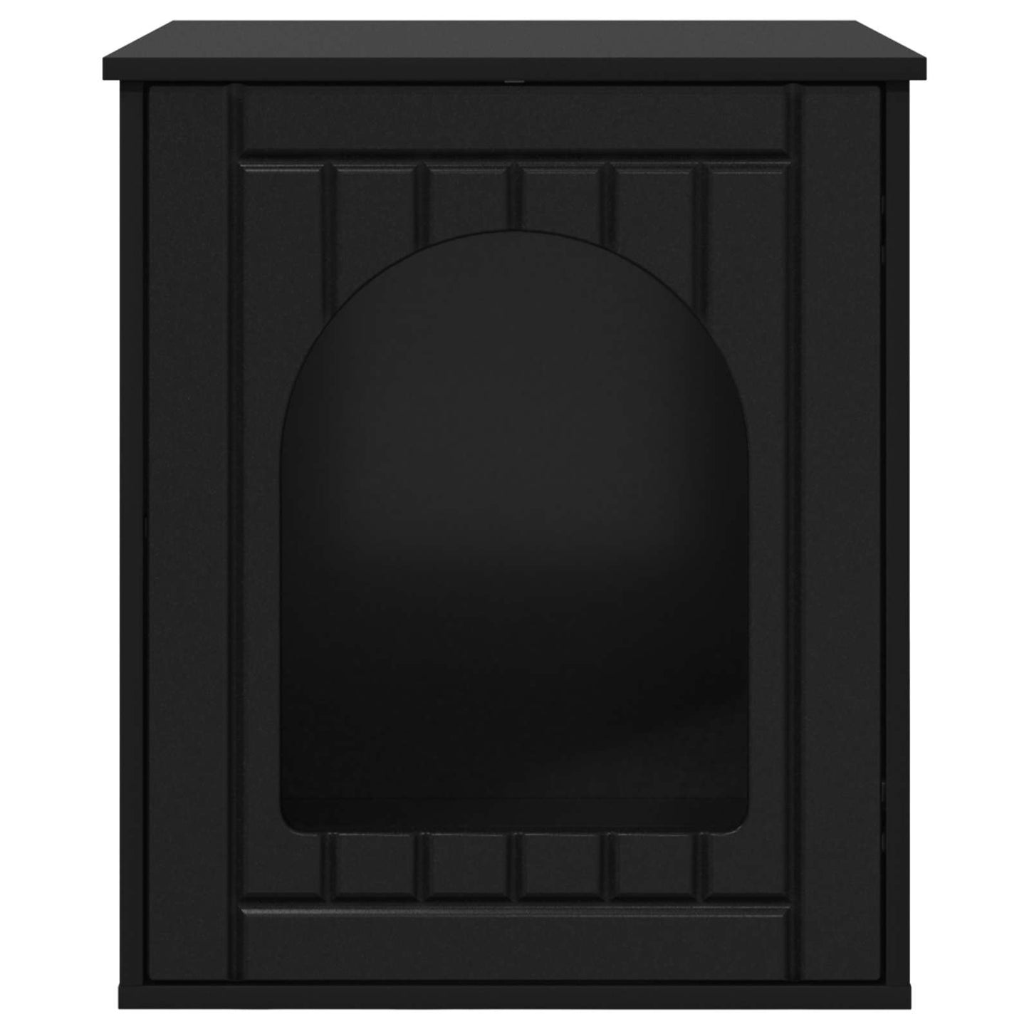 Casa per Gatti Nero 53 x 52 x 62 cm Legno multistrato