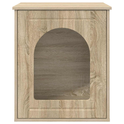 Casa per Gatti Sonoma 53 x 52 x 62 cm Legno multistrato | homemem39