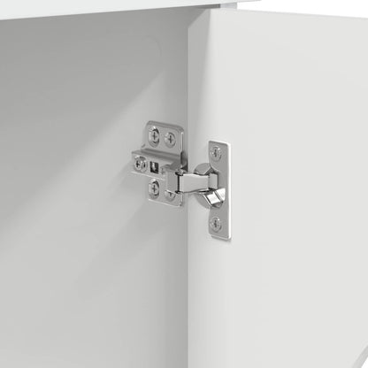 Casa per Gatti Bianco Lucido 53 x 52 x 62 cm Legno multistrato