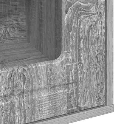 Casa per Gatti Grigio Sonoma 53 x 52 x 62 cm Legno multistrato