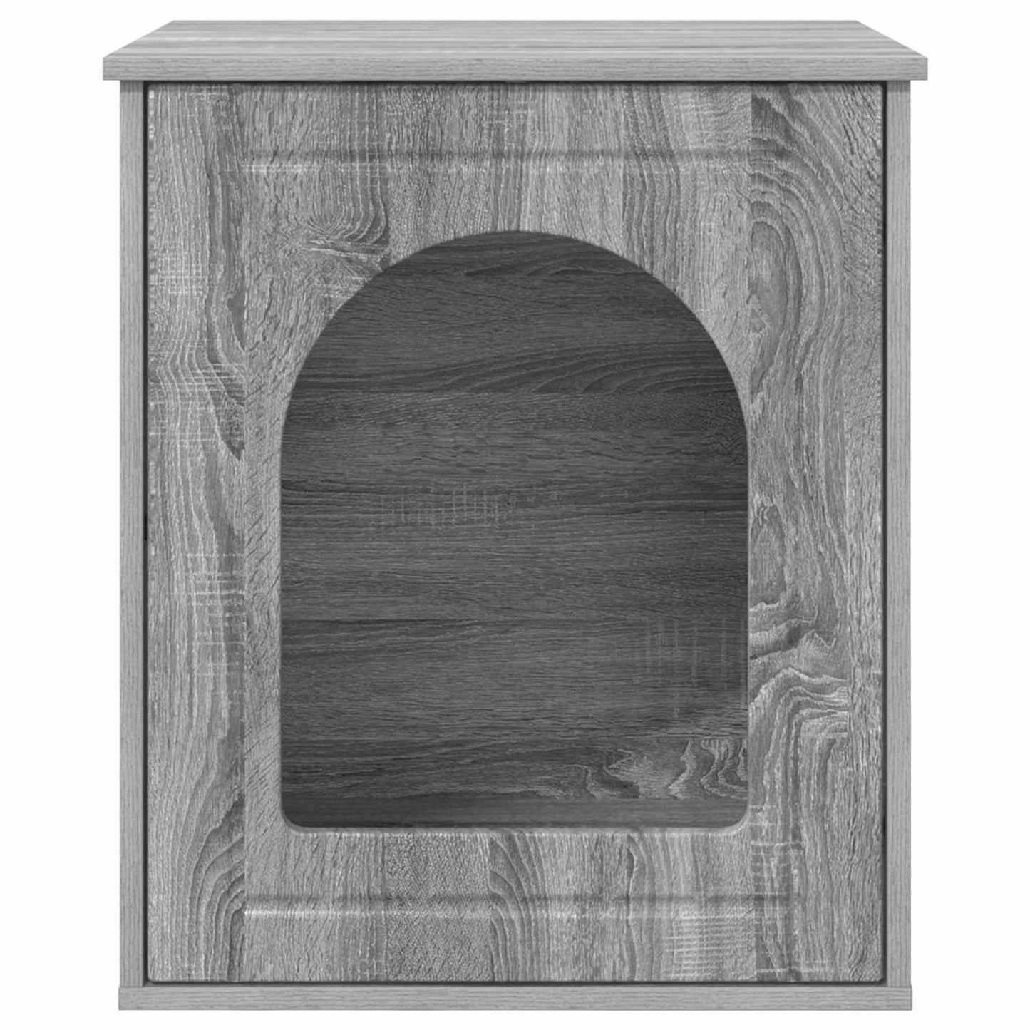 Casa per Gatti Grigio Sonoma 53 x 52 x 62 cm Legno multistrato