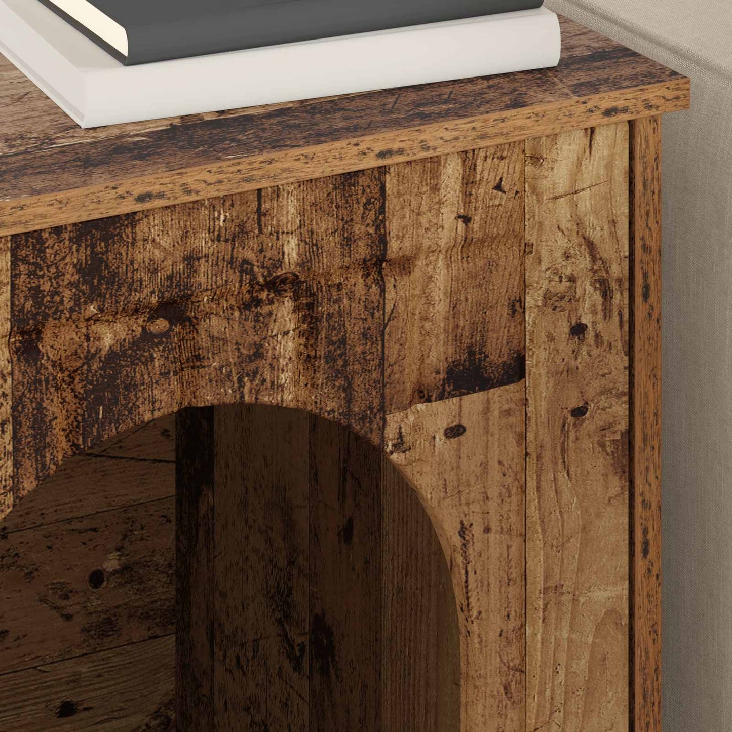Casa per Gatti Legno vecchio 53 x 52 x 62 cm Legno multistrato | homemem39