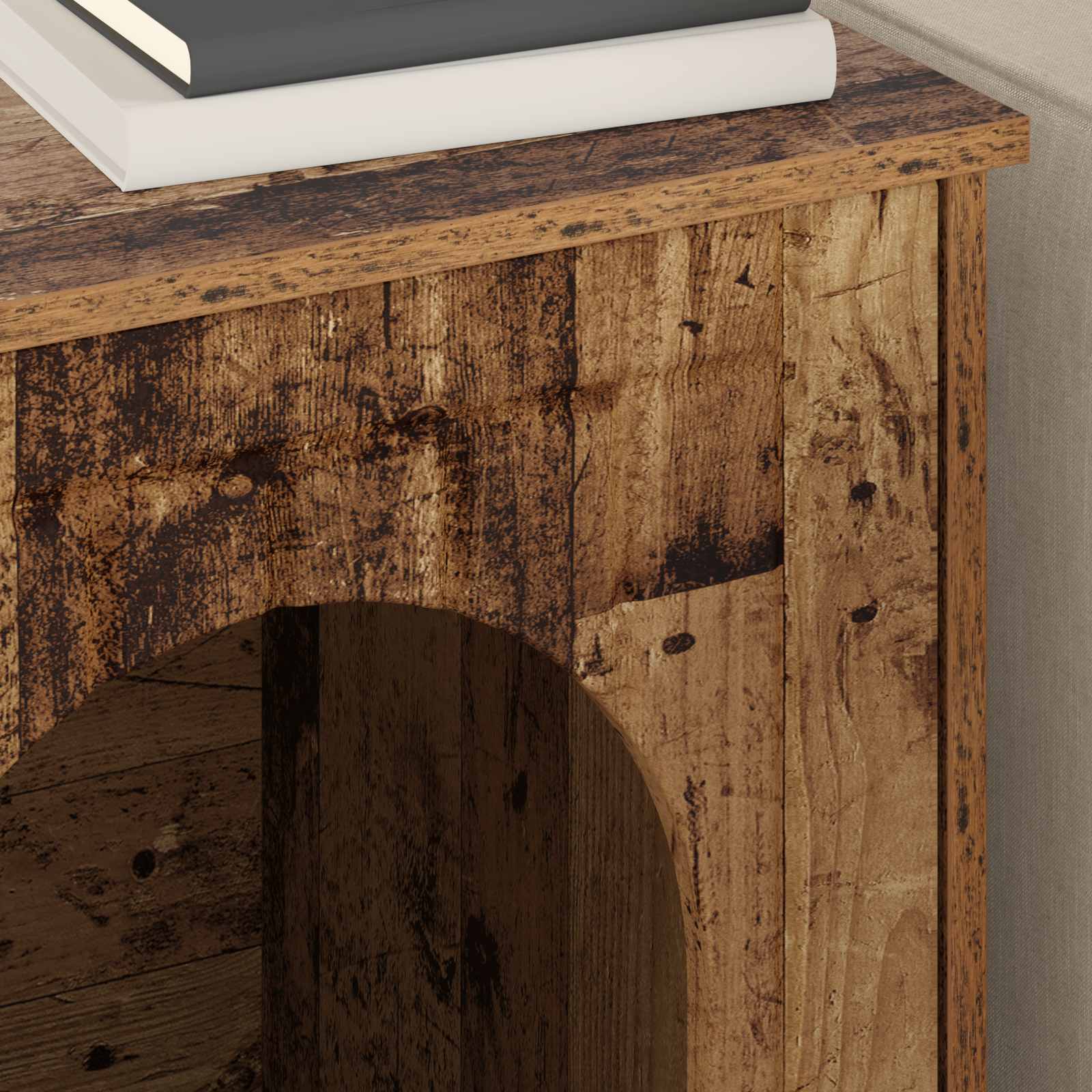 Casa per Gatti Legno vecchio 53 x 52 x 62 cm Legno multistrato | homemem39
