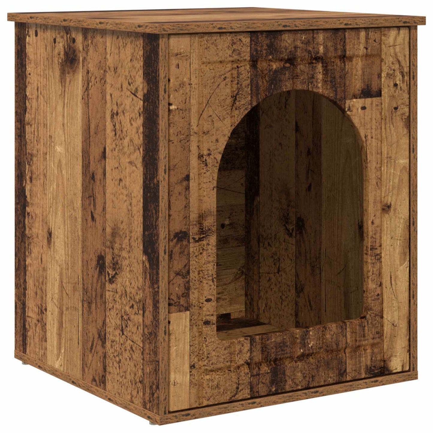 Casa per Gatti Legno vecchio 53 x 52 x 62 cm Legno multistrato | homemem39